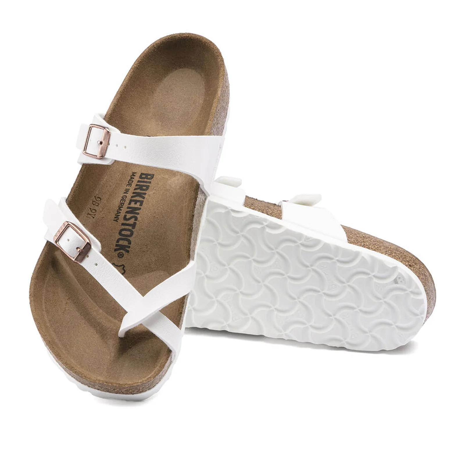 Birkenstock Mayari Sandal (Women) - White Birko-Flor - Image 3