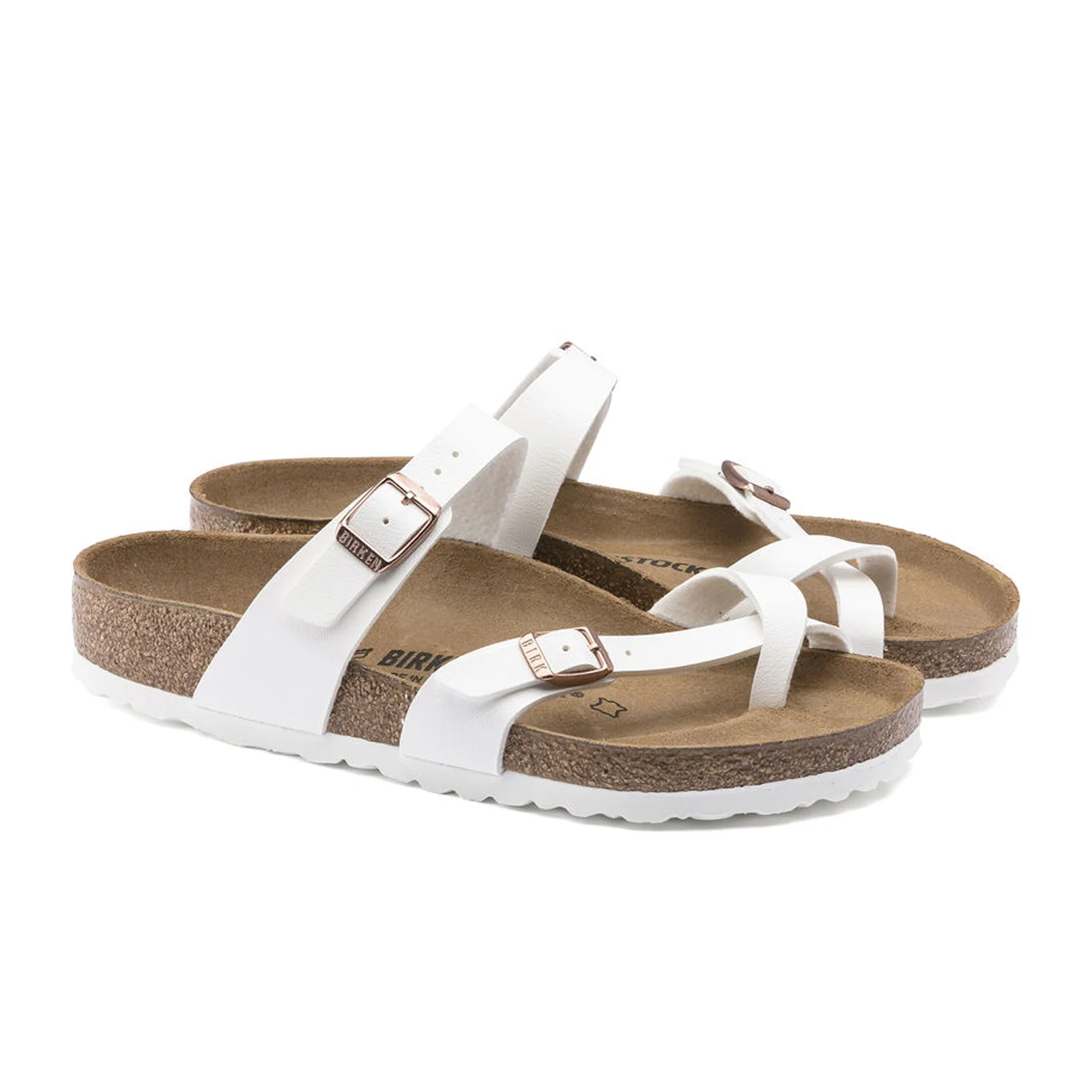 Birkenstock Mayari Sandal (Women) - White Birko-Flor - Image 4