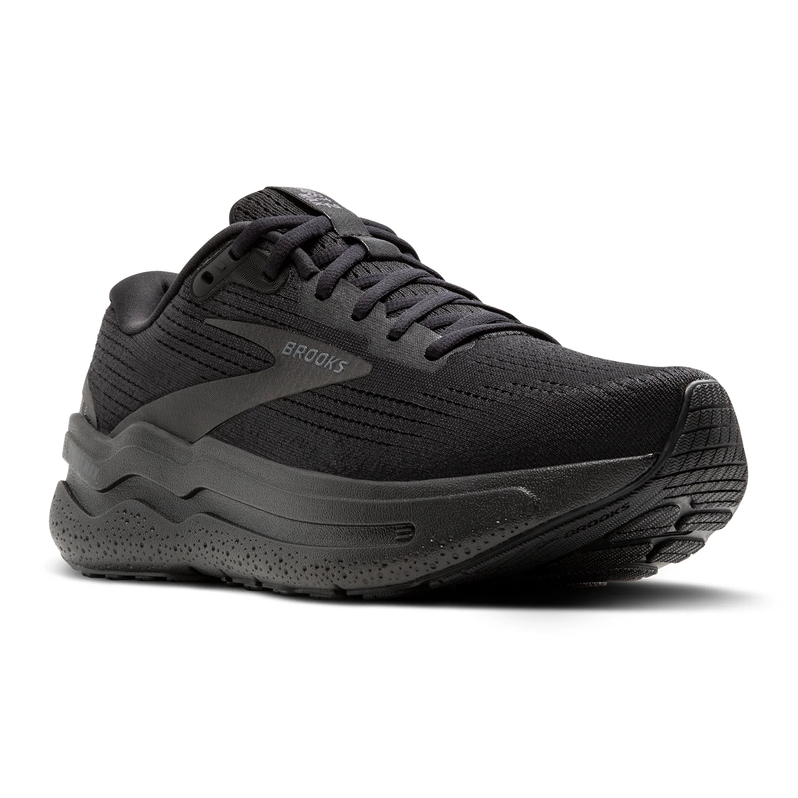 Brooks Ghost Max 2 Running Shoe (Women) - Black/Black/Ebony - Image 3