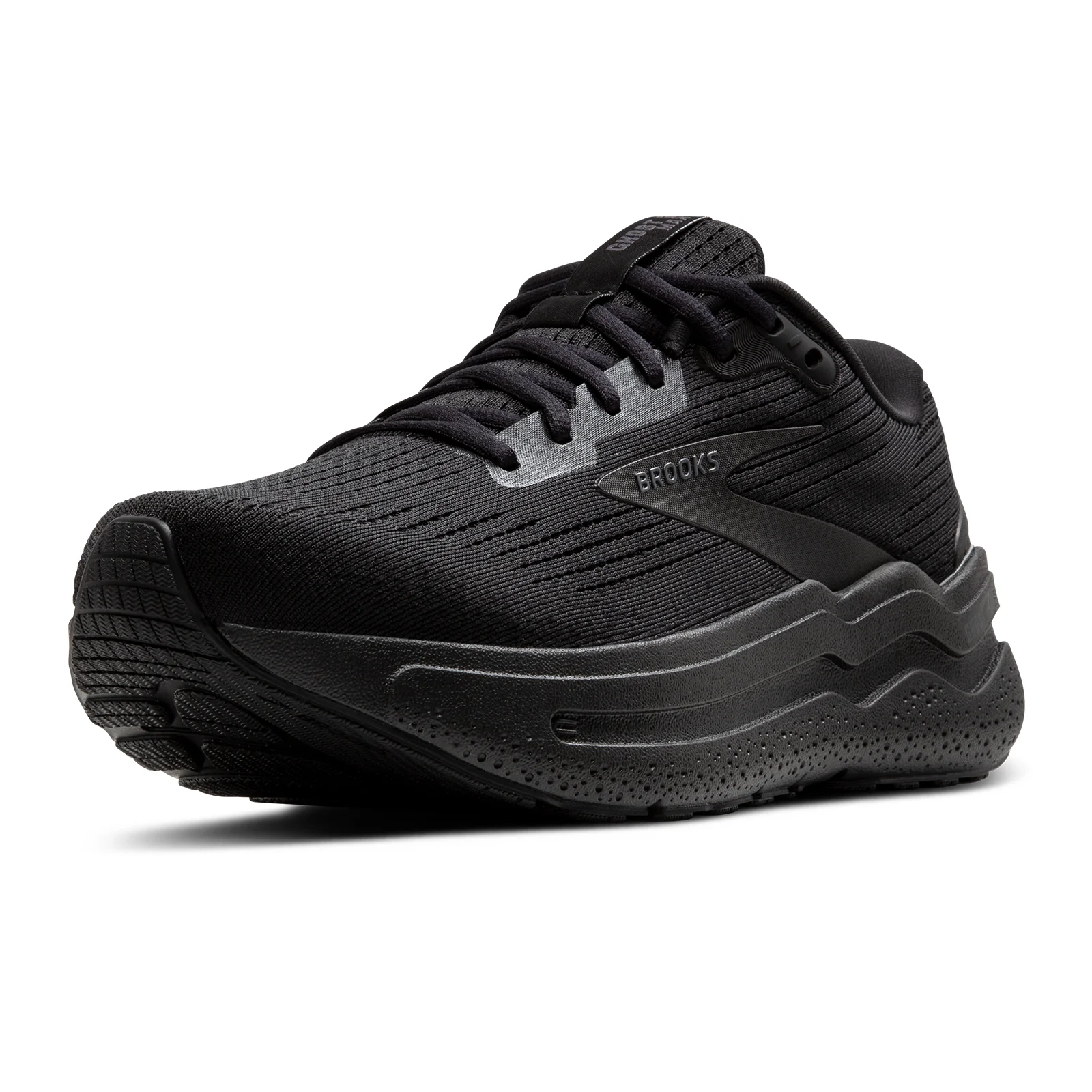 Brooks Ghost Max 2 Running Shoe (Women) - Black/Black/Ebony - Image 4