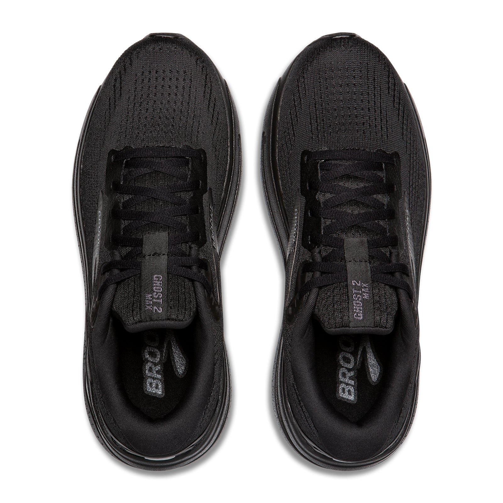 Brooks Ghost Max 2 Running Shoe (Women) - Black/Black/Ebony - Image 6