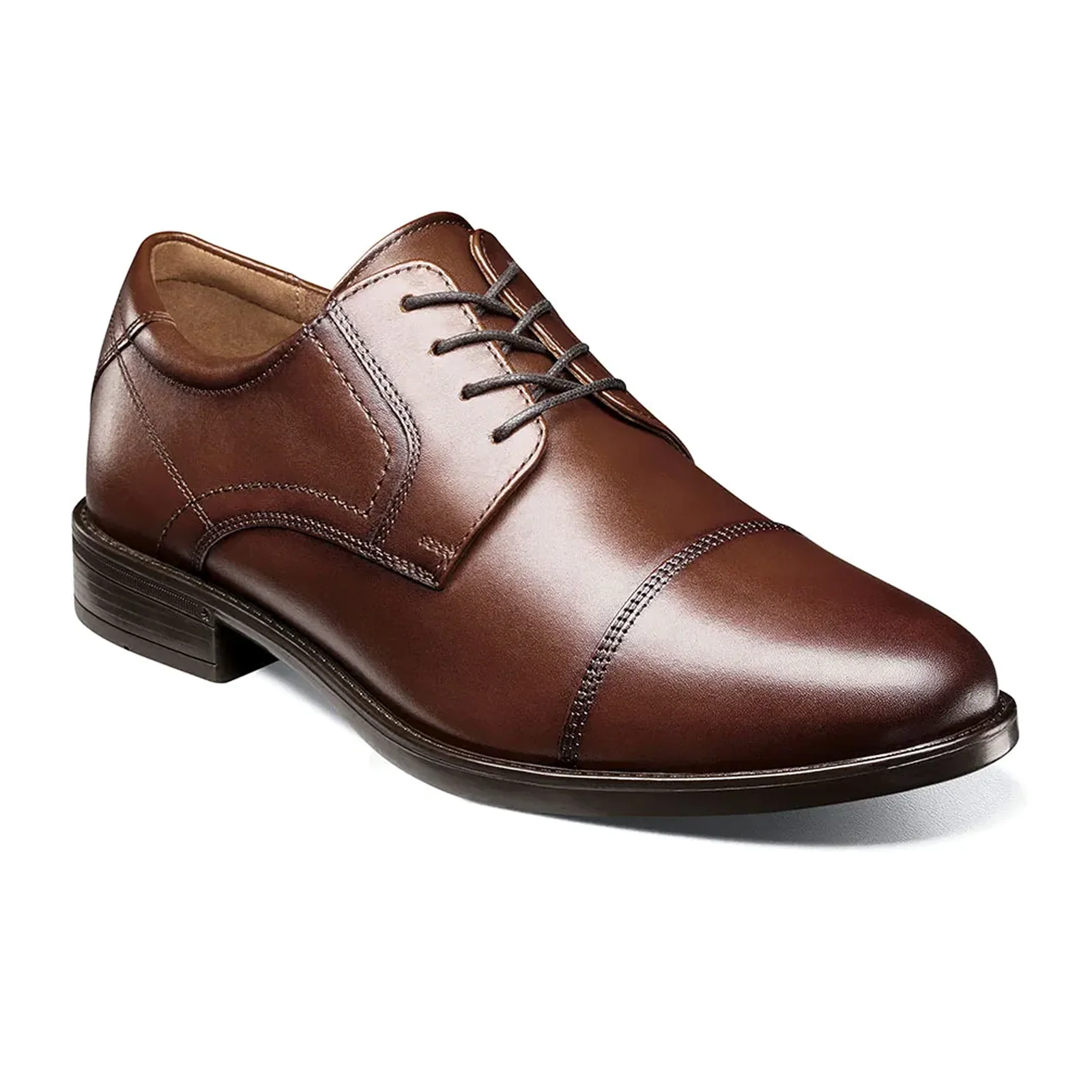 Florsheim Midtown Cap Toe Oxford (Men) - Cognac - Image 3