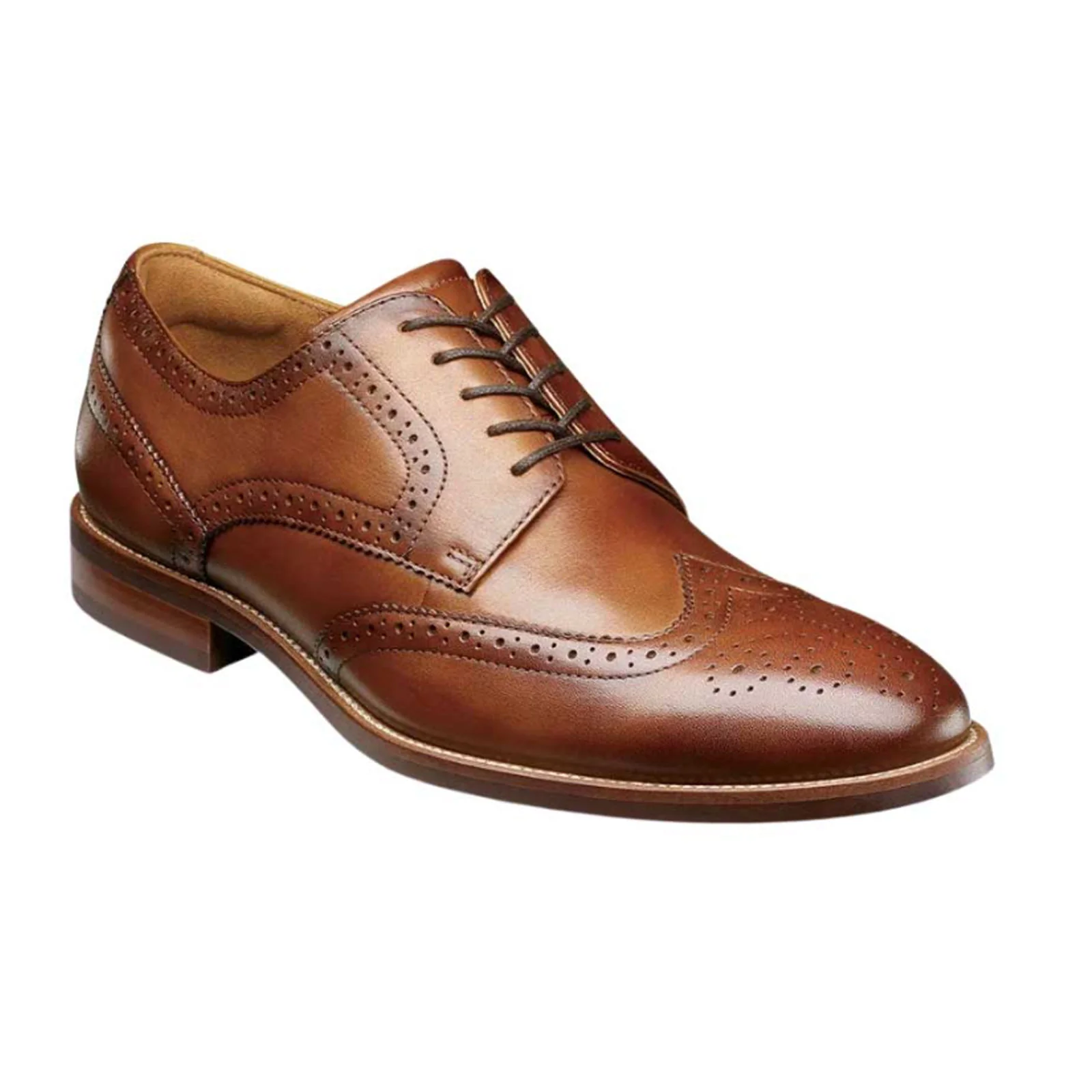 Florsheim Rucci Wing Tip Oxford (Men) - Cognac - Image 3