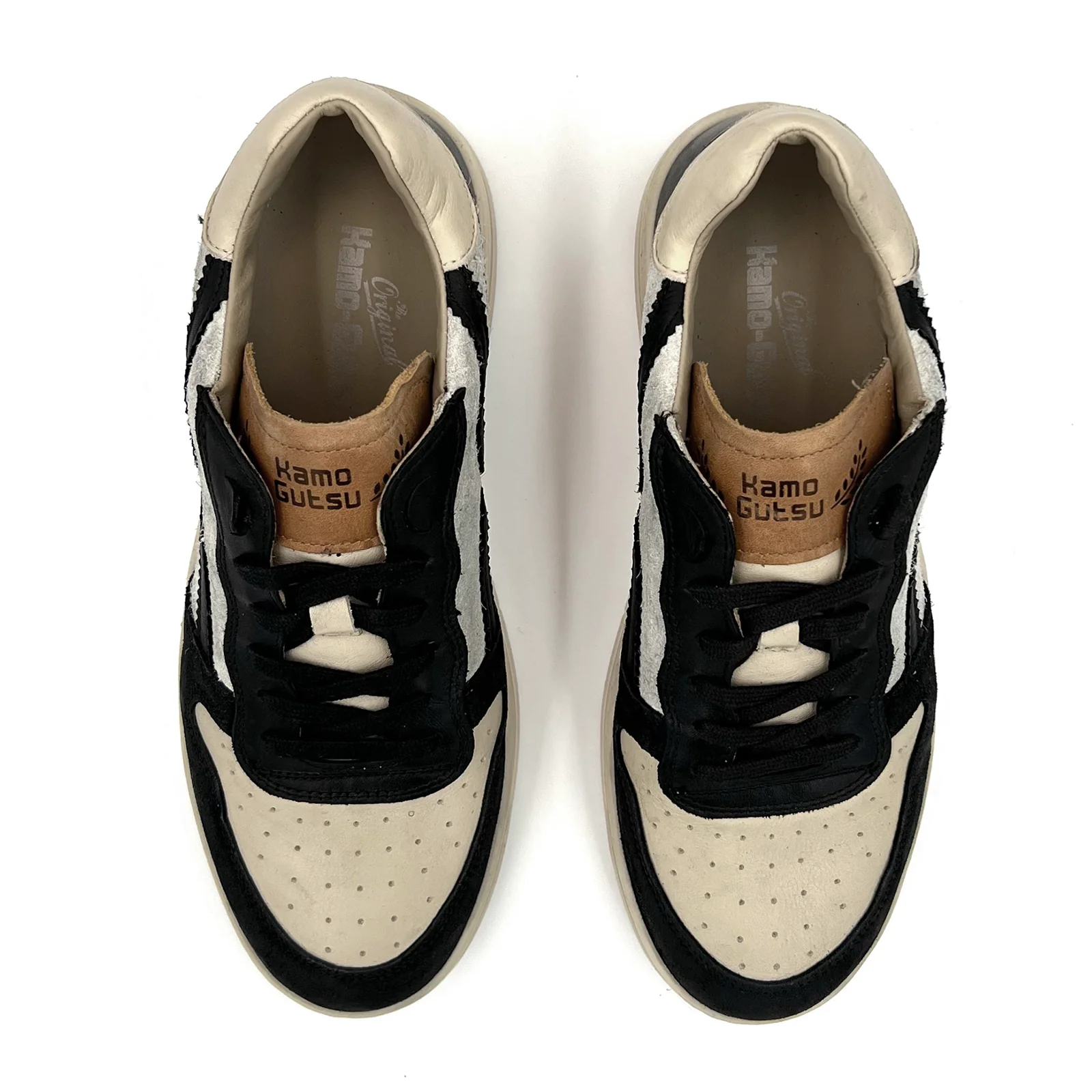 Kamo-Gutsu CAMPO 048 Sneaker (Men) - Nero Combi - Image 4