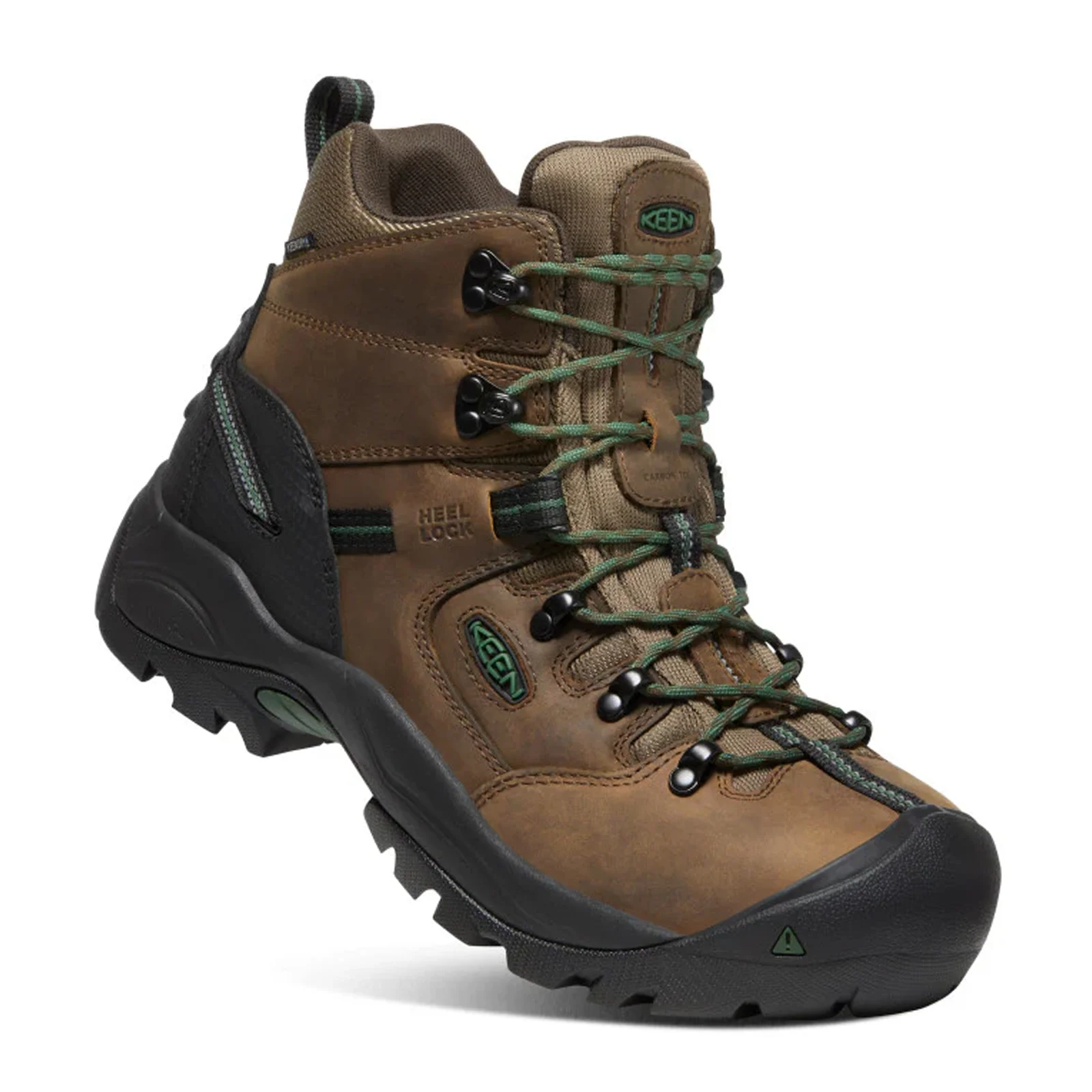 Keen Utility Pittsburgh Energy 6" Waterproof Composite Toe Work Boot (Men) - Cascade Brown/Greener Pastures - Image 3