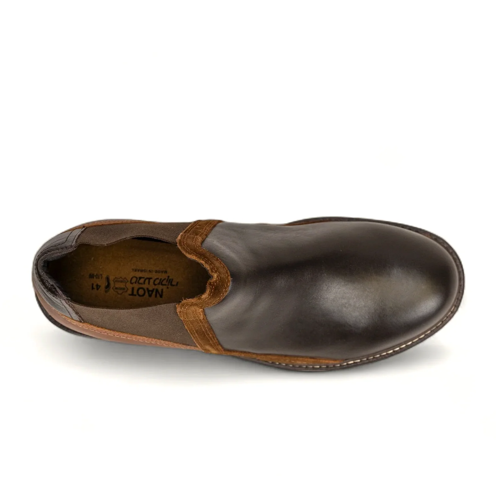 Naot Business Ankle Boot (Men) - Roast Brown/Seal - Image 5