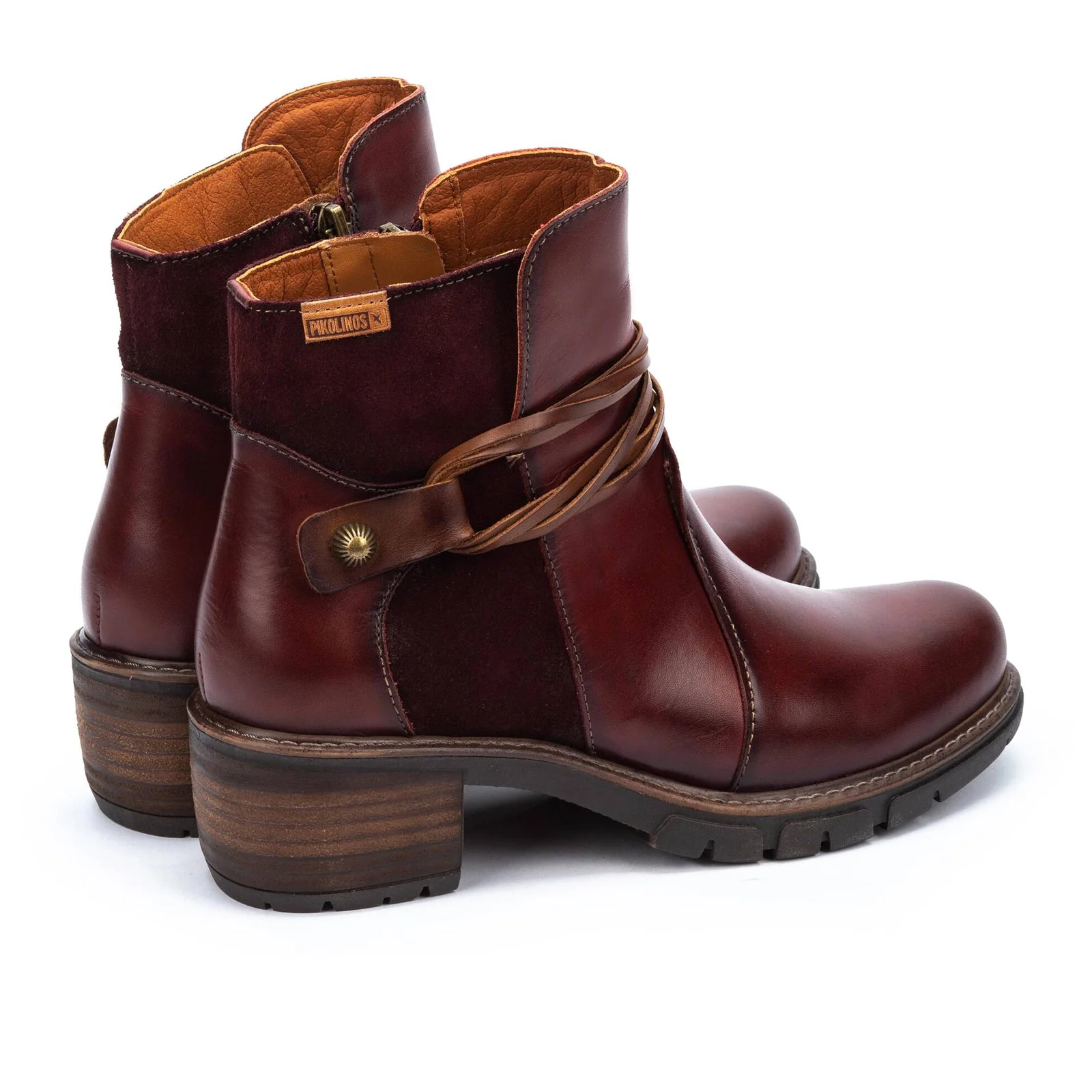 Pikolinos San Sebastia W1T-8906C2 Ankle Boot (Women) - Arcilla Leather - Image 4