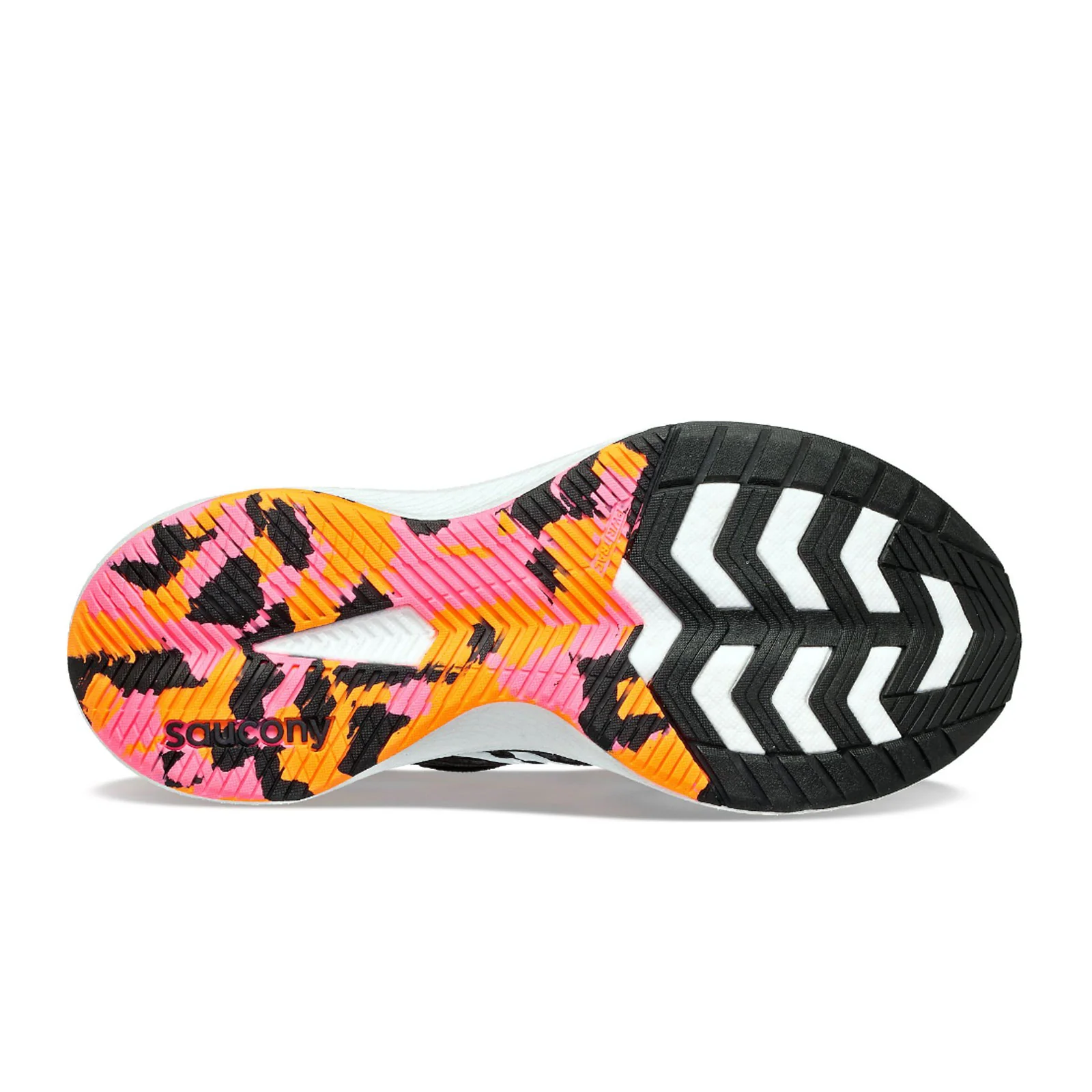 Saucony Freedom Crossport Running Shoe (Men) - Black/VIZI - Image 4