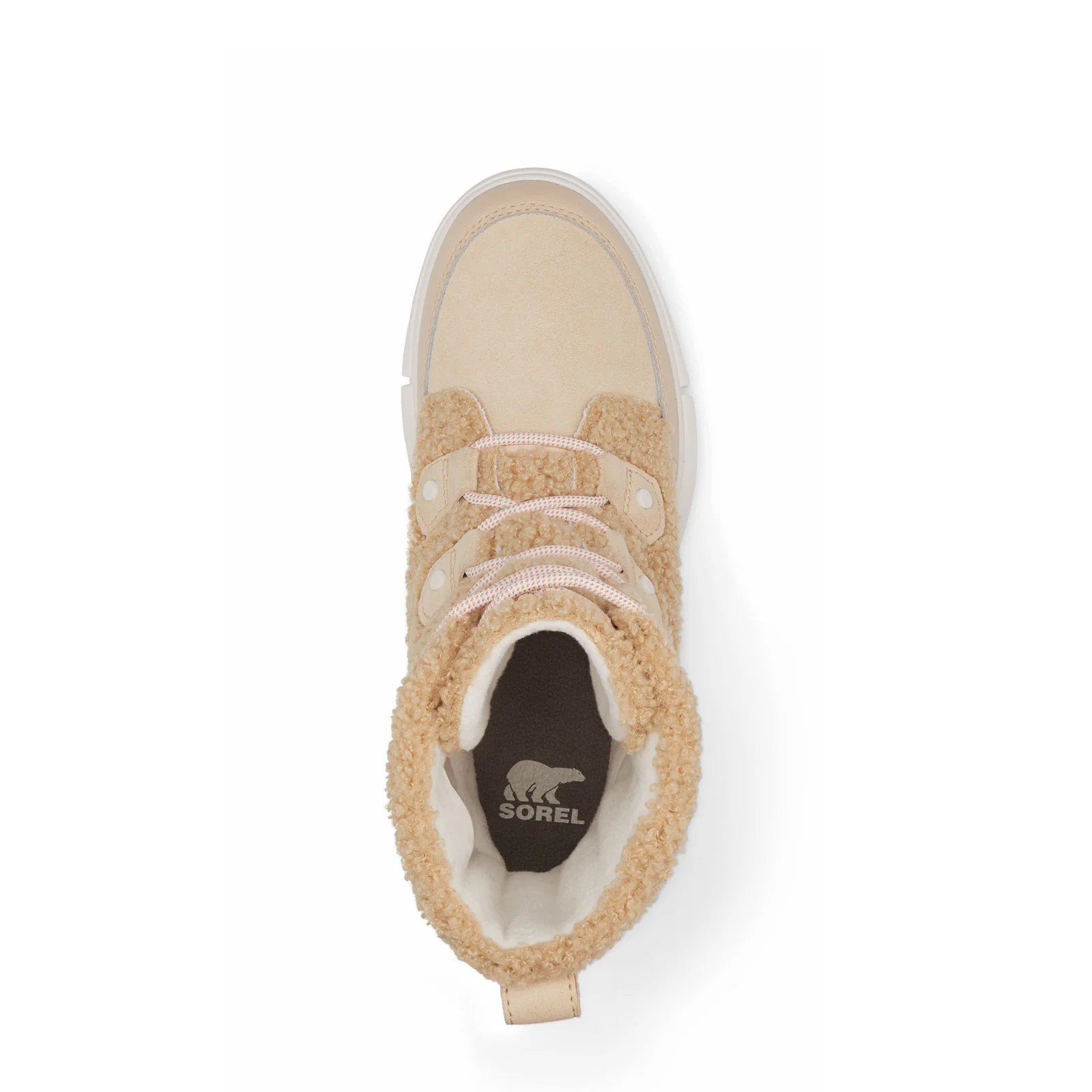 Sorel Explorer II Joan Cozy Mid Boot (Women) - Nova Sand/Sea Salt - Image 3